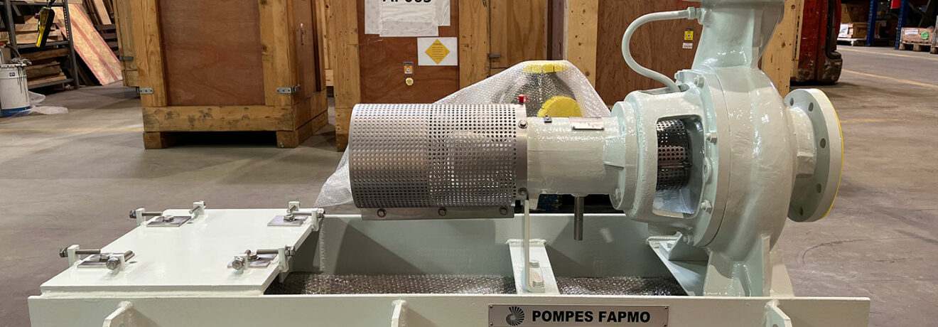Pompes centrifuges Fapmo conçues pour environnements extrêmes